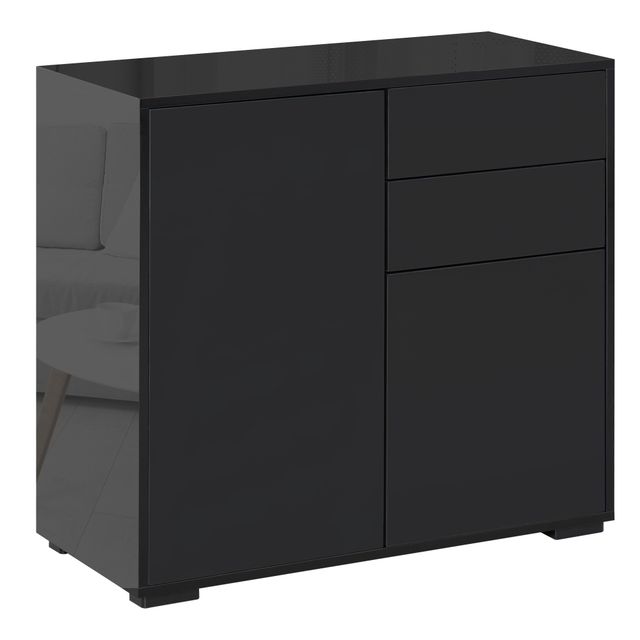 Offerta HOMCOM Mobiletto Multiuso con 2 Cassetti e 2 Armadietti