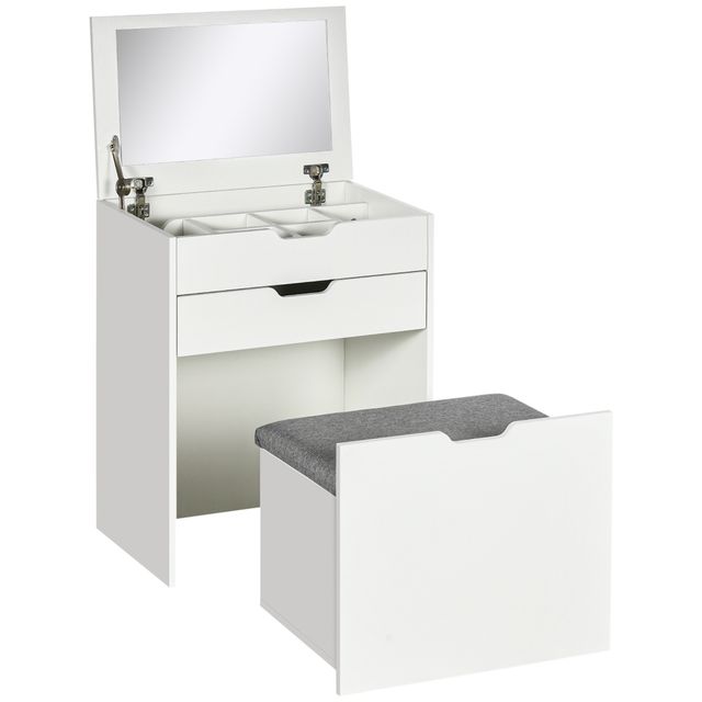 Offerta HOMCOM Toeletta da Camera con Specchiera