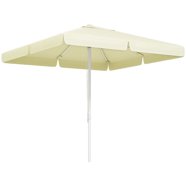 Offerta Outsunny Ombrellone da Giardino ad Altezza Regolabile in Alluminio