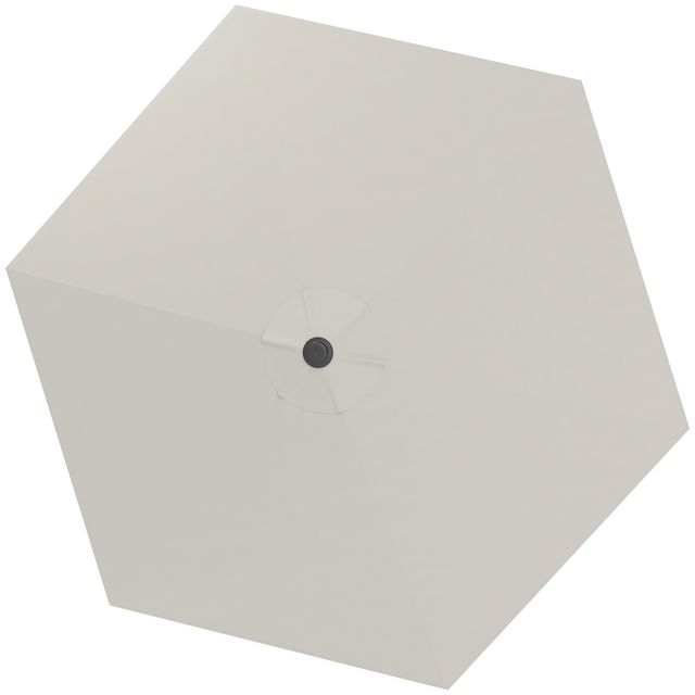 Offerta Outsunny Telo di Ricambio per Ombrellone Ø3 m con Prese d'Aria per Telai in Legno e Acciaio
