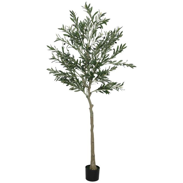 Offerta HOMCOM Pianta Artificiale di Olivo Alta 180 cm