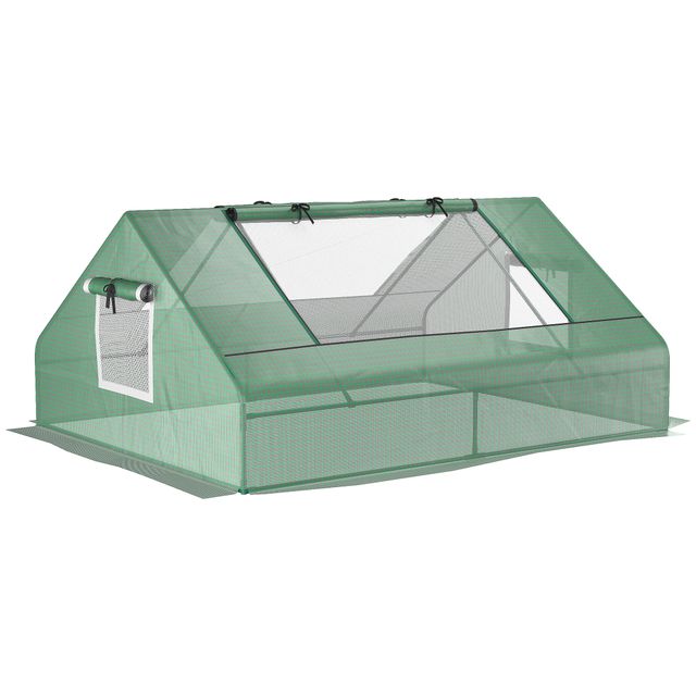 Offerta Outsunny Serra da Giardino in Acciaio con Rivestimento in PE