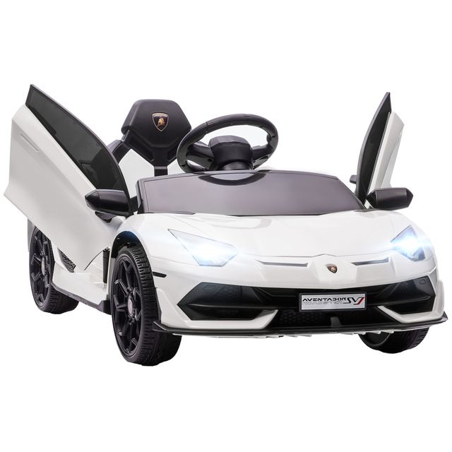 Offerta HOMCOM Macchina Elettrica per Bambini a 12V Licenza Lamborghini con Clacson e Telecomando