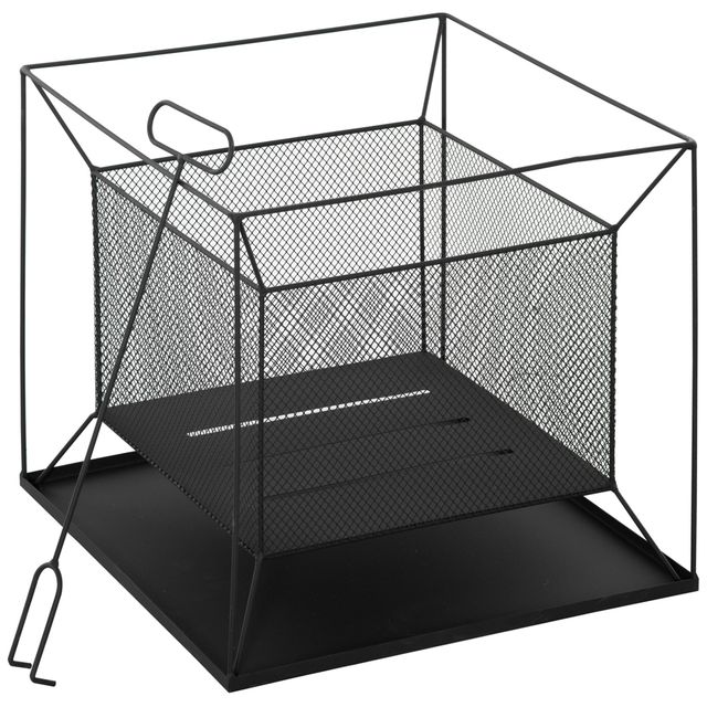 Offerta Outsunny Braciere da Giardino Portatile in Metallo