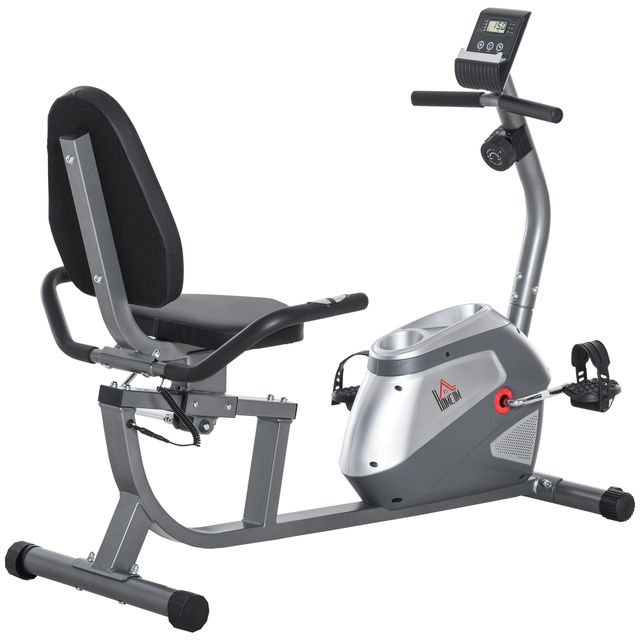 Offerta HOMCOM Cyclette Orizzontale con Seduta Regolabile
