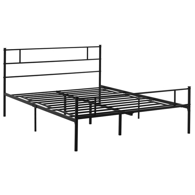 Offerta HOMCOM Struttura Letto Matrimoniale 165x211x100cm in Acciaio