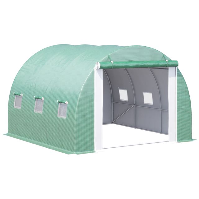 Offerta Outsunny Serra per Orto con 1 Porta e 6 Finestre