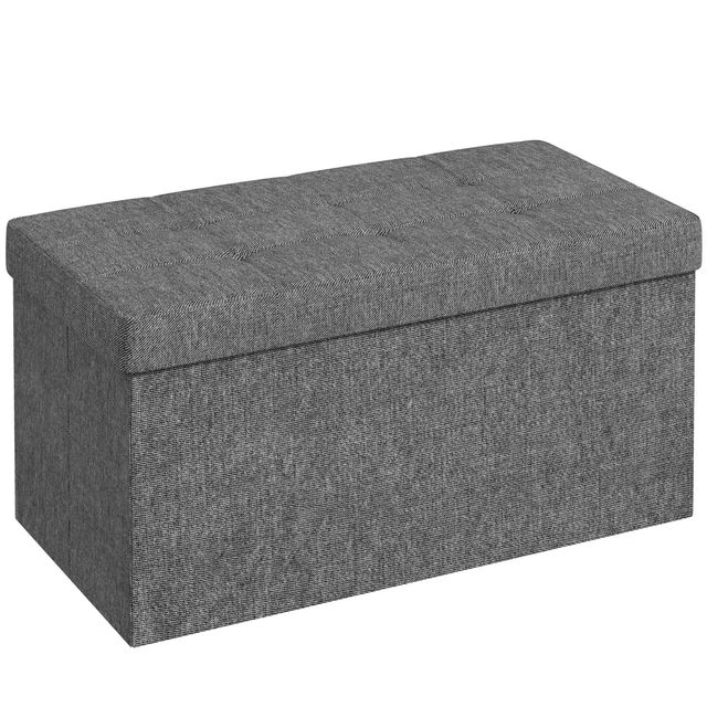 Offerta HOMCOM Panca Contenitore Pieghevole da 84L