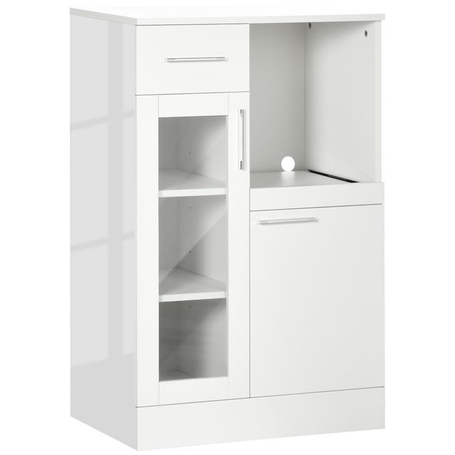 Offerta HOMCOM Credenza Moderna con Armadietti e Cassetto