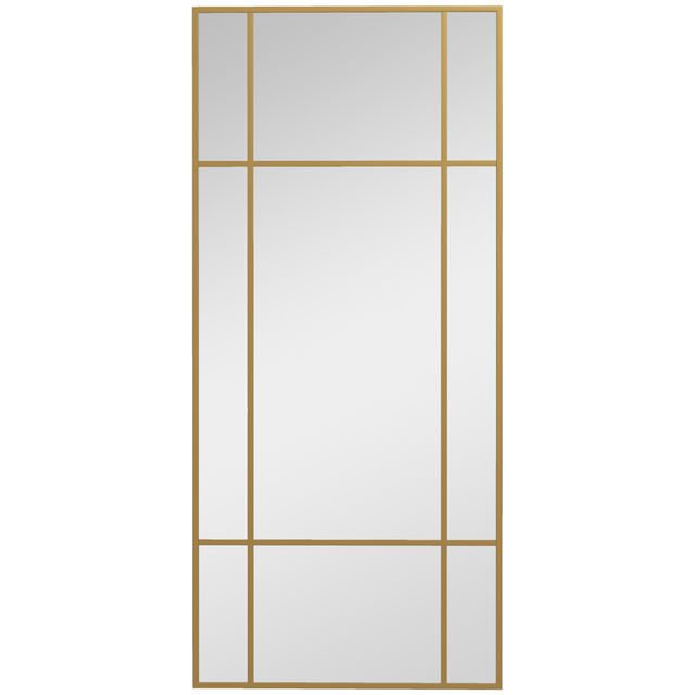 Offerta HOMCOM Specchio da Parete Stile Finestra con Montaggio Verticale e Orizzontale