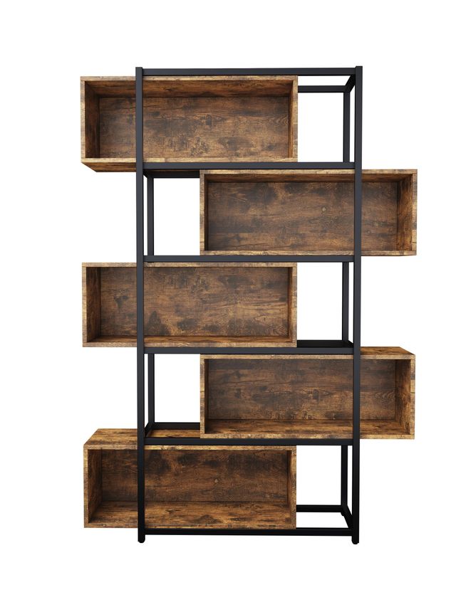 Offerta Scaffale stile industriale per soggiorno e studio con 5 ripiani