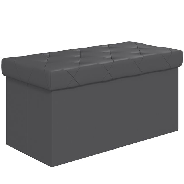Offerta HOMCOM Panca Contenitore Pieghevole da 84L