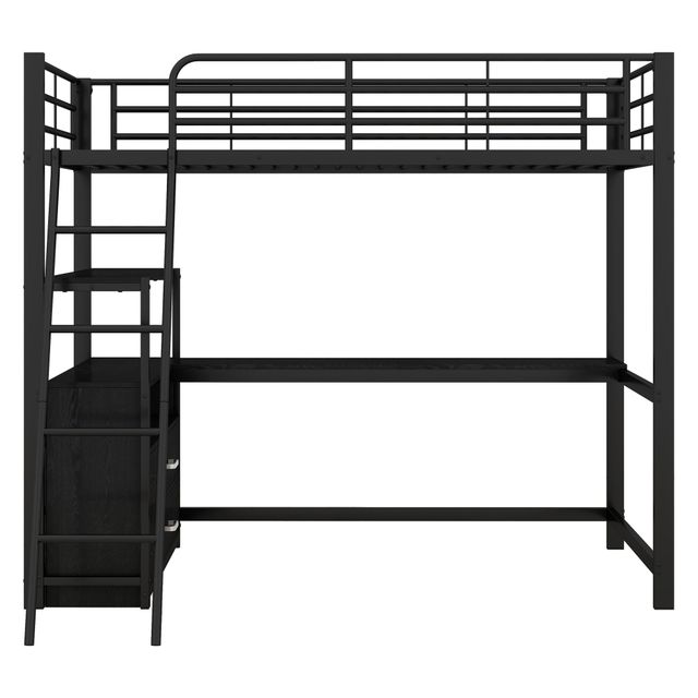 Offerta Letto a soppalco con struttura in ferro 90×200 cm