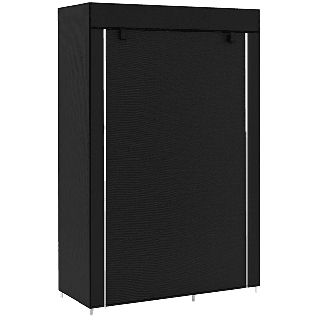 Offerta HOMCOM Armadio Guardaroba Portatile in Tessuto con 6 Ripiani Aperti e un Appendino