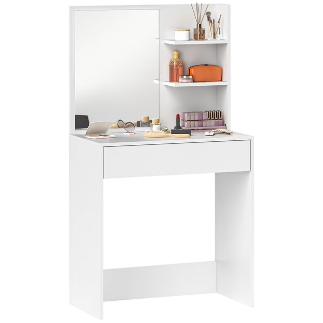 Offerta HOMCOM Tavolo da Trucco con Specchio