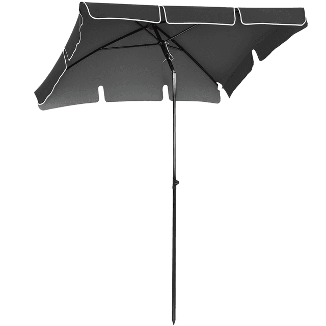 Offerta Outsunny Ombrellone da Giardino Rettangolare con Inclinazione Regolabile e Palo in Alluminio