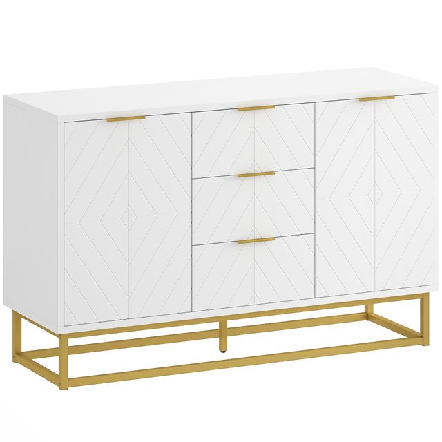 Offerta HOMCOM Credenza Moderna Bianca