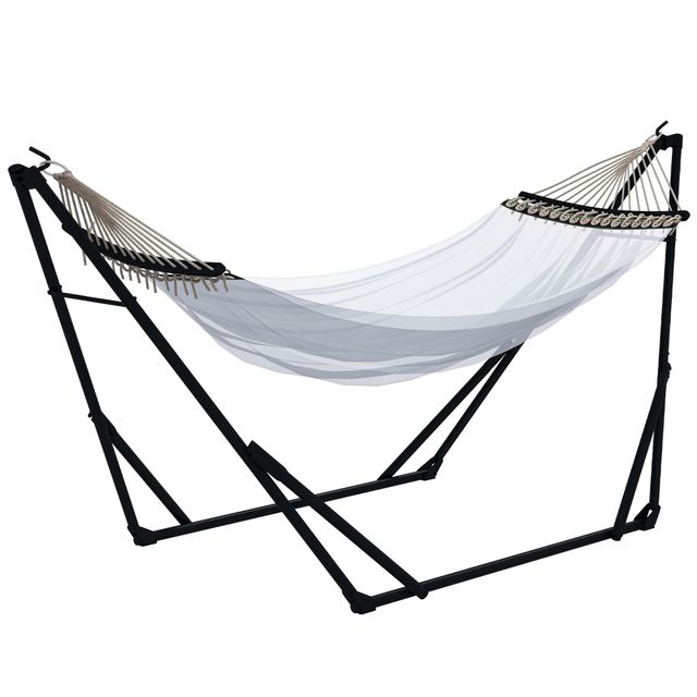 Offerta Outsunny Supporto per Amaca 120kg max con Amaca e Borsa Incluse