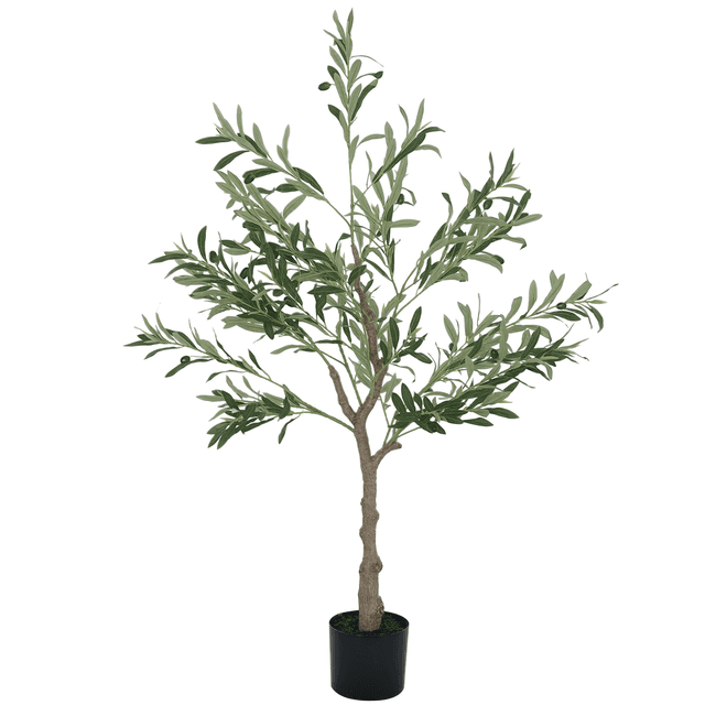 Offerta HOMCOM Pianta Artificiale di Olivo Alta 120 cm