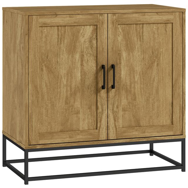 Offerta HOMCOM Credenza da Soggiorno a 2 Livelli con Ripiano Regolabile