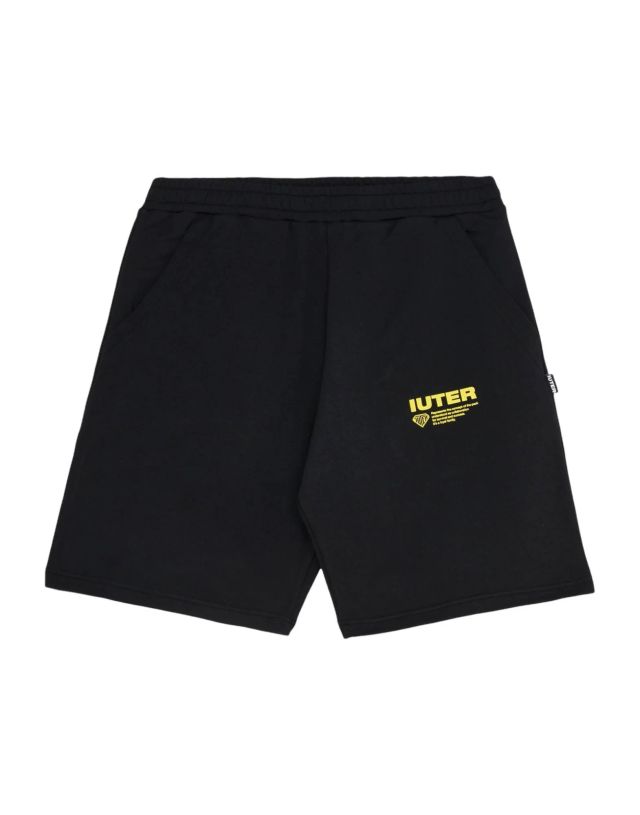 Offerta Iuter Info shorts in felpa cotone - neri XL