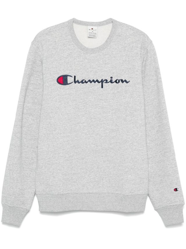 Offerta Felpa donna girocollo grigio
