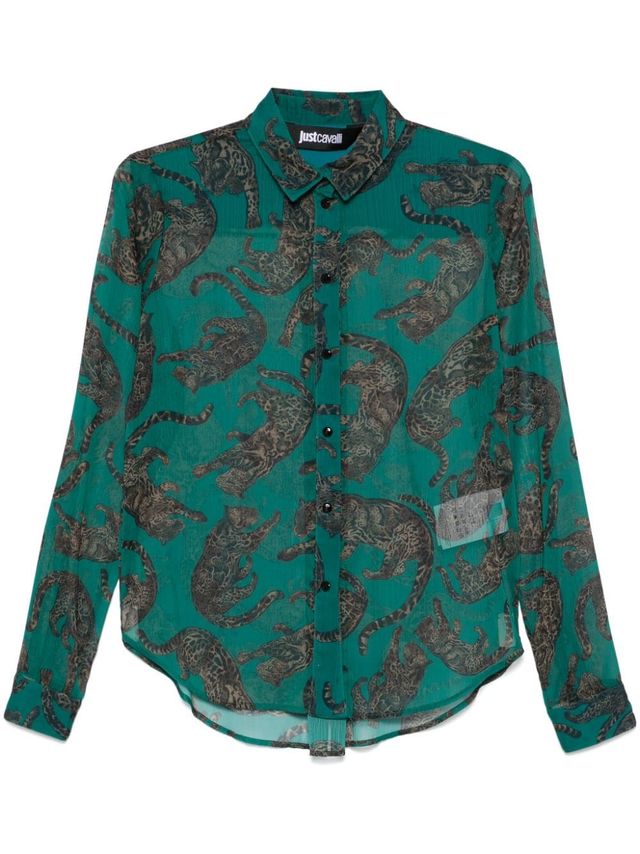 Offerta Camicia donna over verde