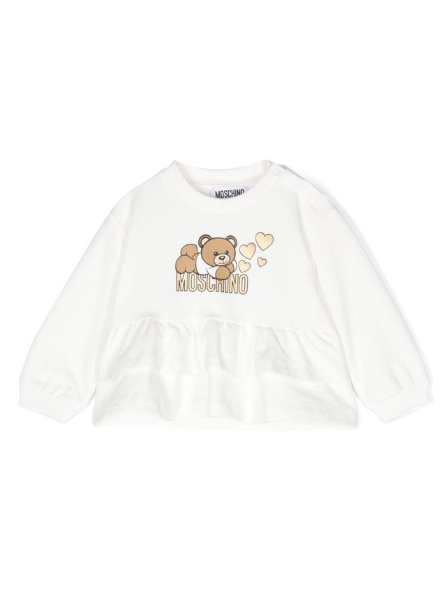 Offerta Felpa bambina con cuori