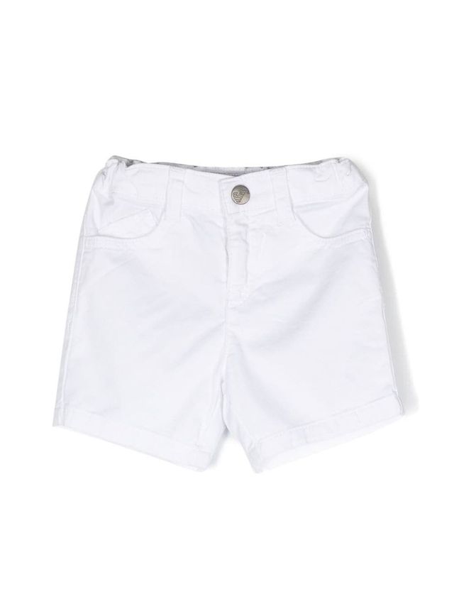 Offerta Bermuda neonato bianco