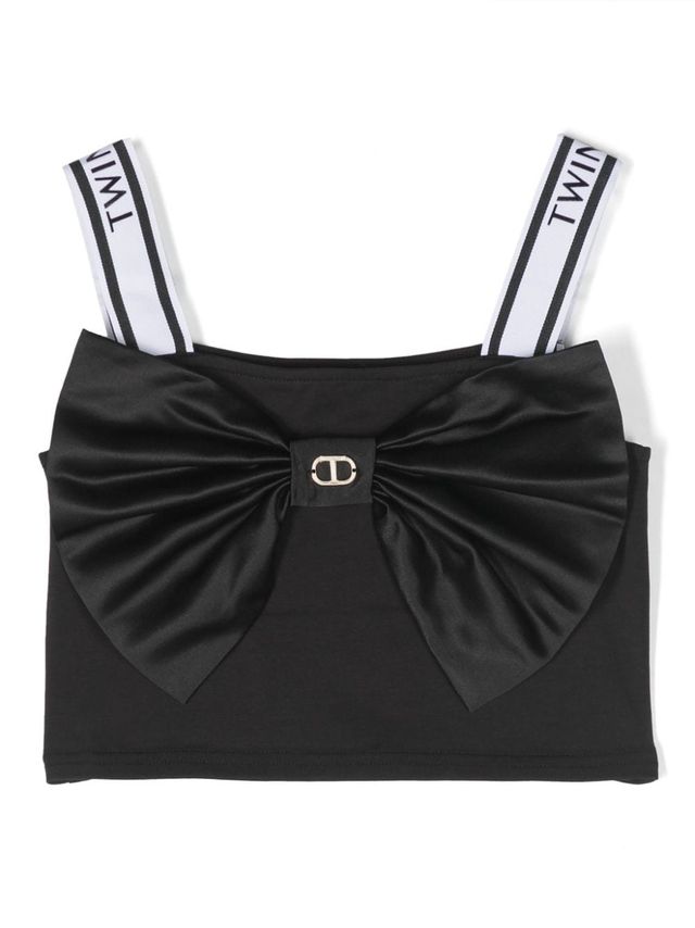 Offerta Top bambina con fiocco