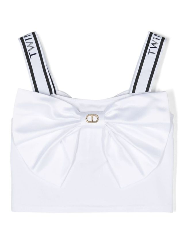 Offerta Top bambina con fiocco