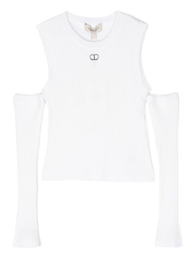 Offerta Top bambina a costine