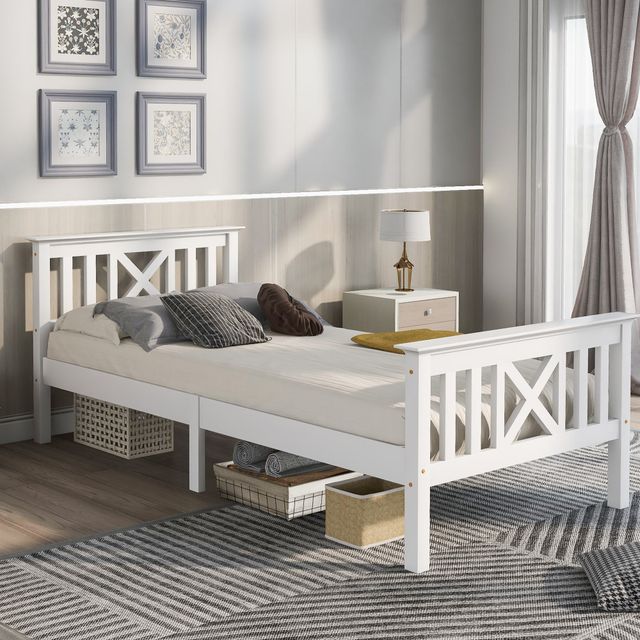 Offerta Struttura letto singolo con Spazio di stoccaggio sotto letto