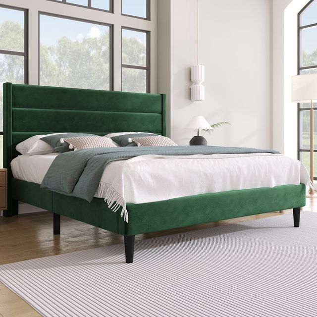 Offerta Struttura Letto Matrimoniale con piedini antiscivolo e Rete a Doghe