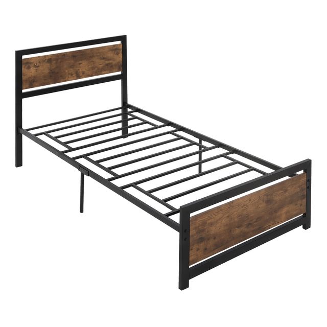 Offerta HOMCOM Struttura Letto Singolo in Legno e Acciaio 97x 208x103cm