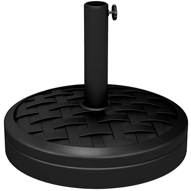 Offerta Outsunny Outusnny Base per Ombrellone da 18 kg con Manovella Girevole