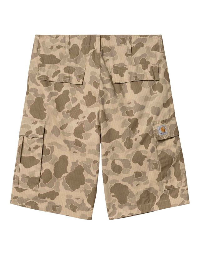 Offerta Carhartt Wip Regular Cargo Short bermuda con tasconi in cotone - Camo Duck/Desert rinsed 30 (44)