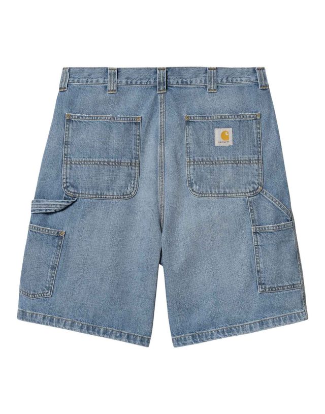 Offerta Carhartt Wip OG Single Knee Short bermuda di jeans baggy - Blue burst washed S